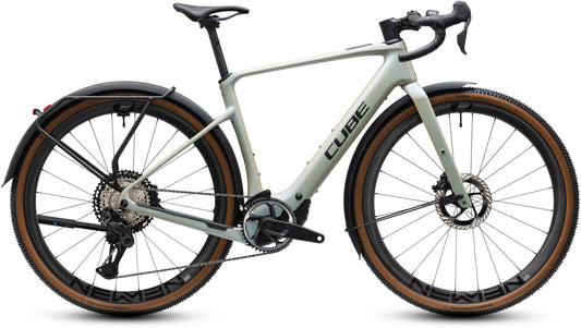 CUBE NUROAD HYBRID C:62 SLX 400X FE eGRAVEL BIKE 2027 GLINTSAND 'N' BLACK