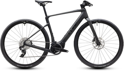 CUBE NULANE HYBRID C:62 SLX 400X GRAVEL eBIKE 2027 MINERALBLACK 'N' ORANGE