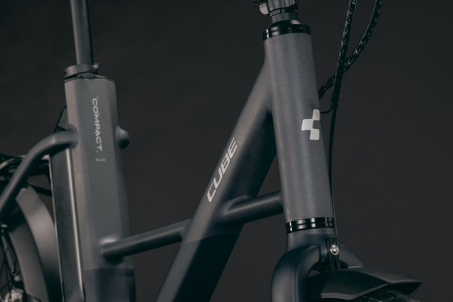CUBE COMPACT HYBRID DELUXE 540 eBIKE 2027 NIGHTSKY 'N' GREY