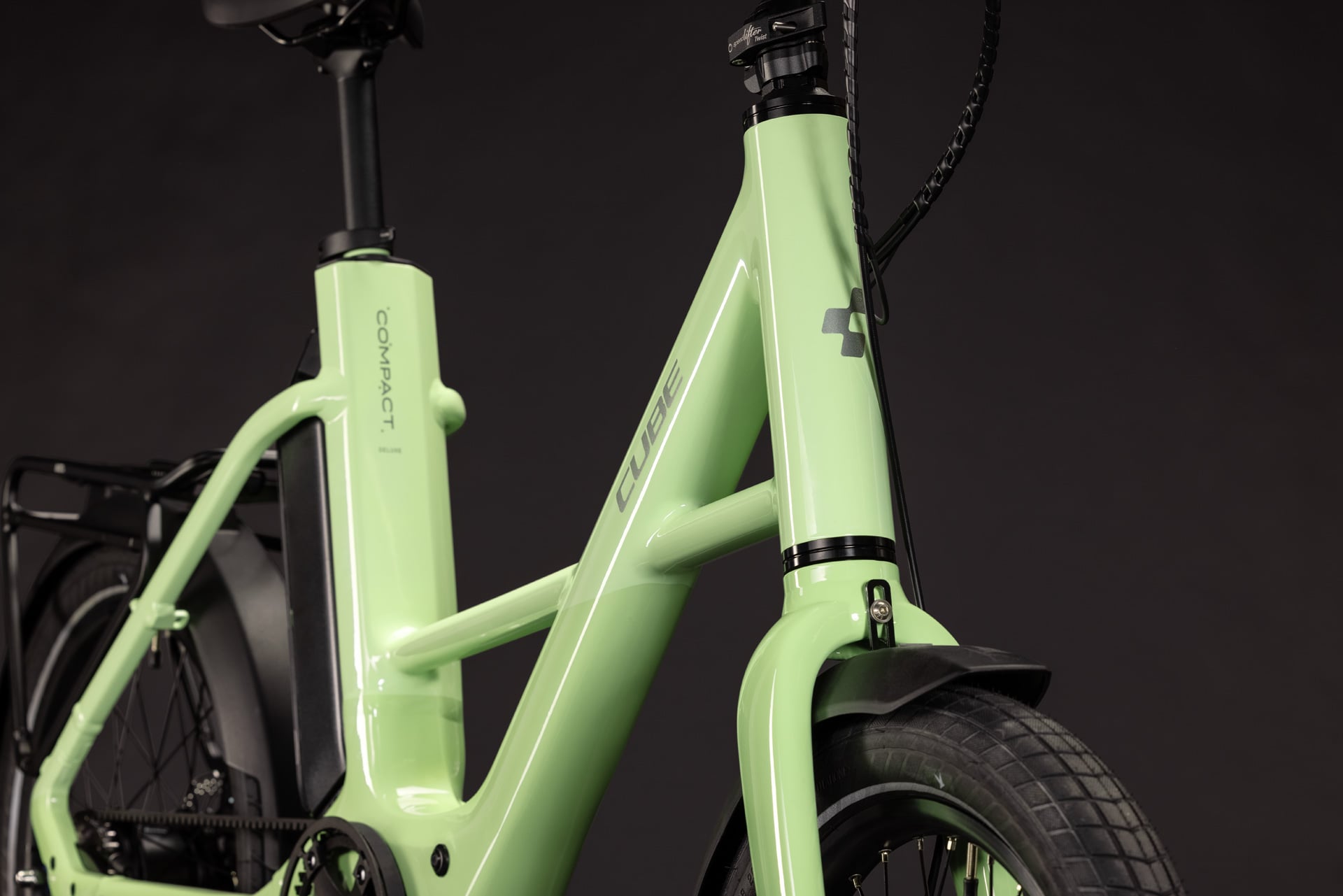 CUBE COMPACT HYBRID DELUXE 540 eBIKE 2027 LINDGREEN 'N' REFLEX