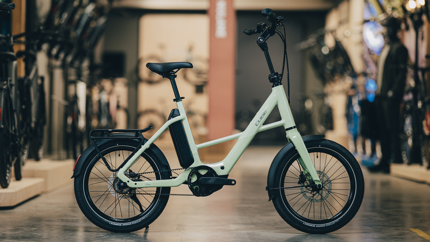 CUBE COMPACT HYBRID DELUXE 540 eBIKE 2027 LINDGREEN 'N' REFLEX