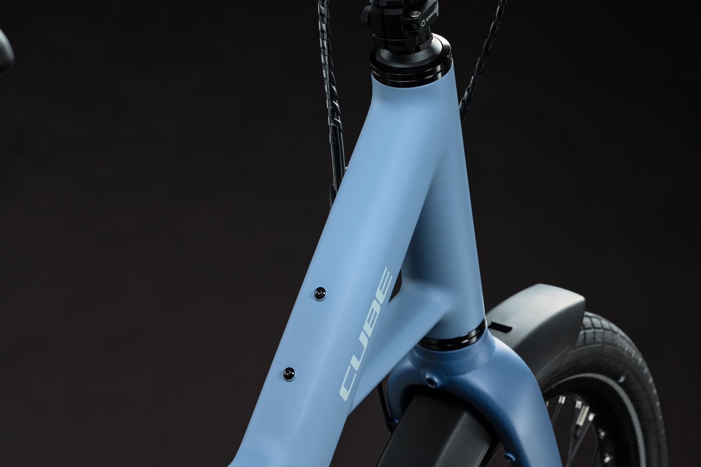 CUBE COMPACT HYBRID 540 eBIKE 2027 THISTLEBLUE 'N' BLUE