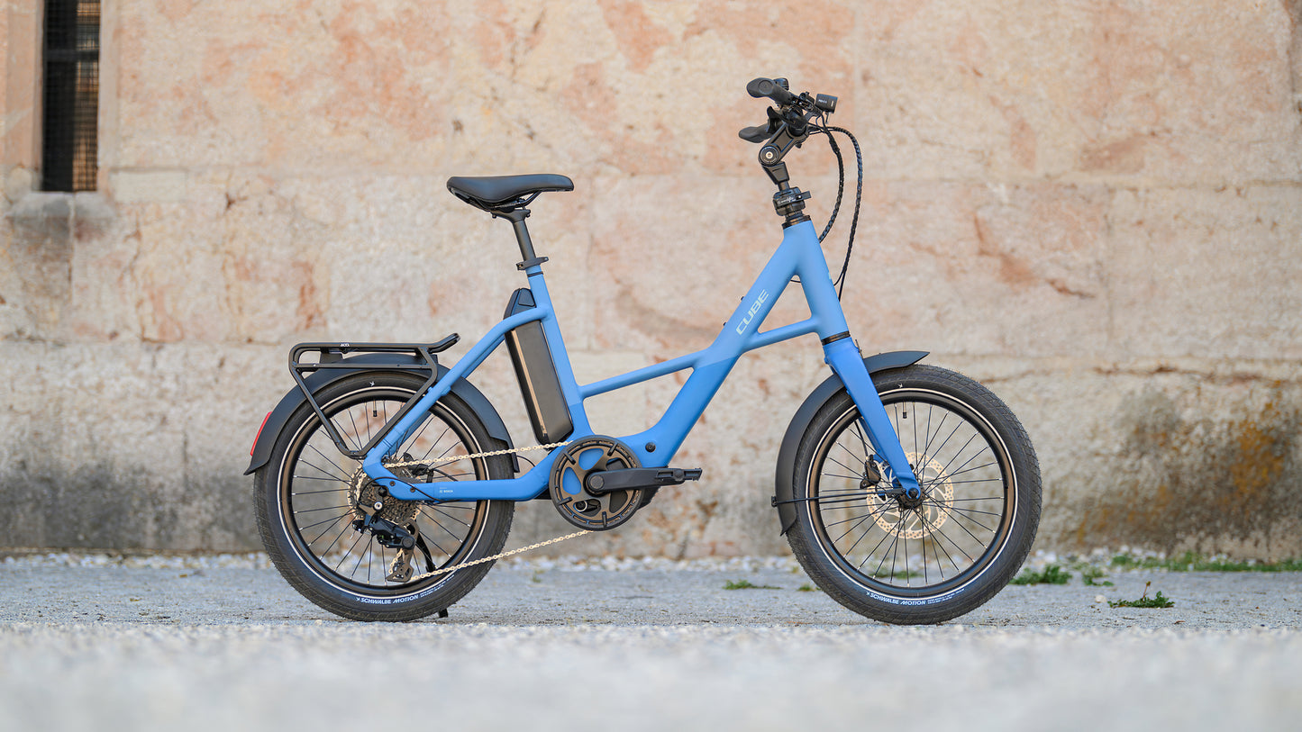CUBE COMPACT HYBRID 540 eBIKE 2027 THISTLEBLUE 'N' BLUE