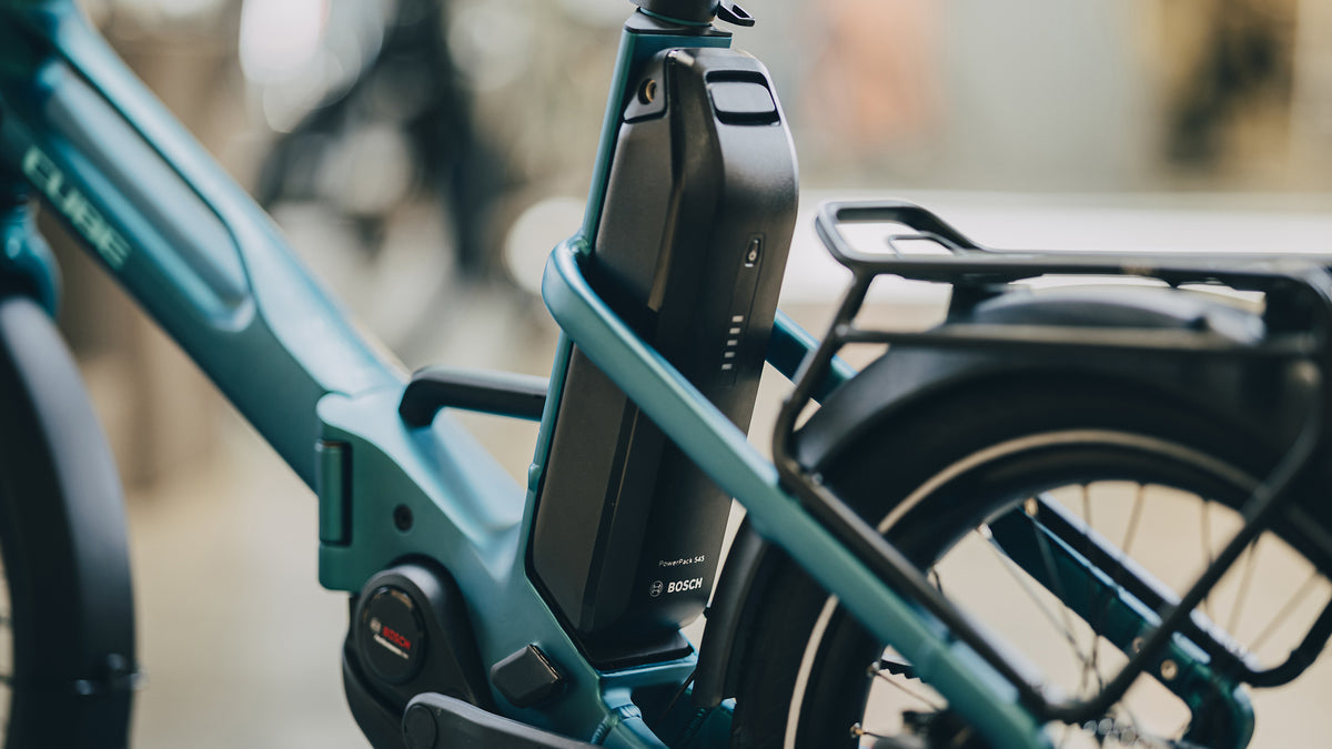CUBE FOLD HYBRID DELUXE 540 FOLDING eBIKE 2027 METALLICPETROL 'N' SEA
