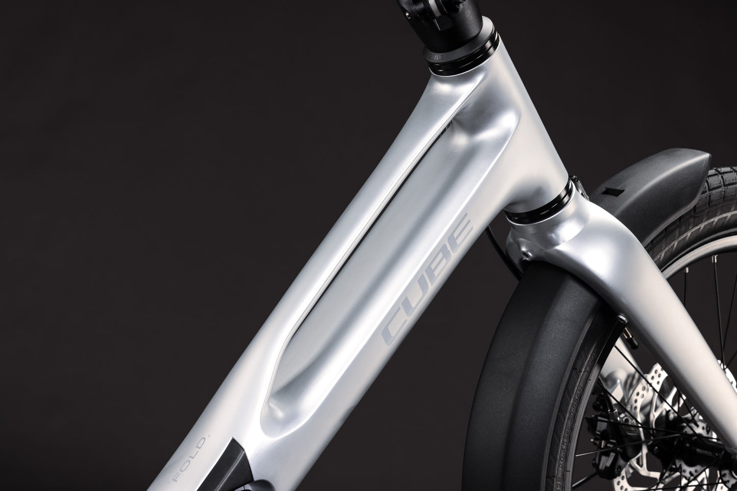 CUBE FOLD HYBRID 540 FOLDING eBIKE 2027 SILVERSTAR 'N' REFLEX