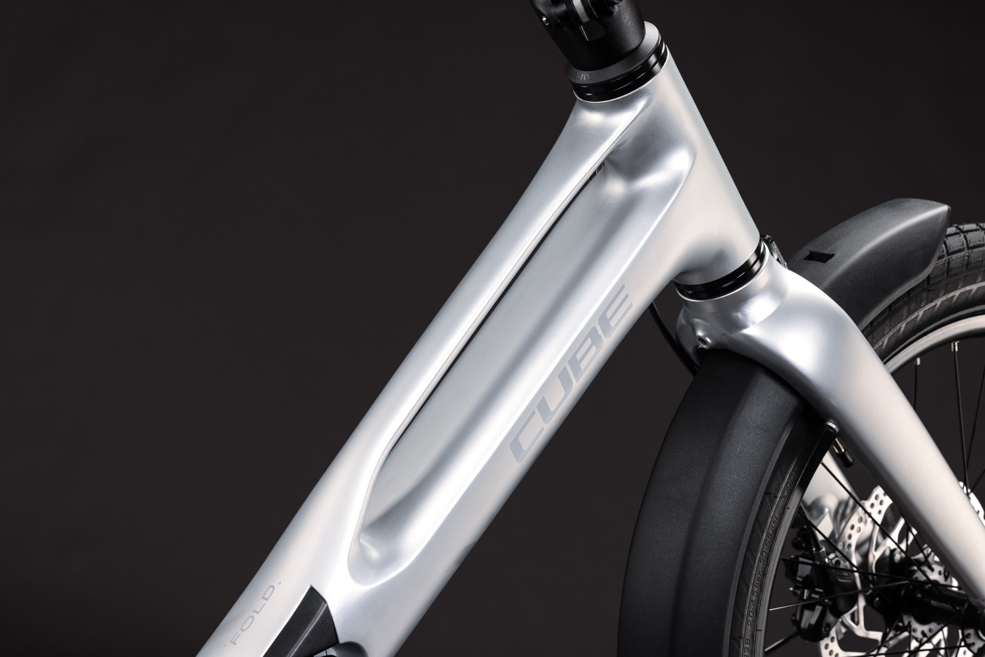 CUBE FOLD HYBRID 540 FOLDING eBIKE 2027 SILVERSTAR 'N' REFLEX