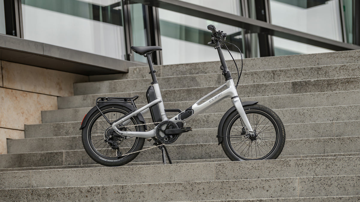 CUBE FOLD HYBRID 540 FOLDING eBIKE 2027 SILVERSTAR 'N' REFLEX