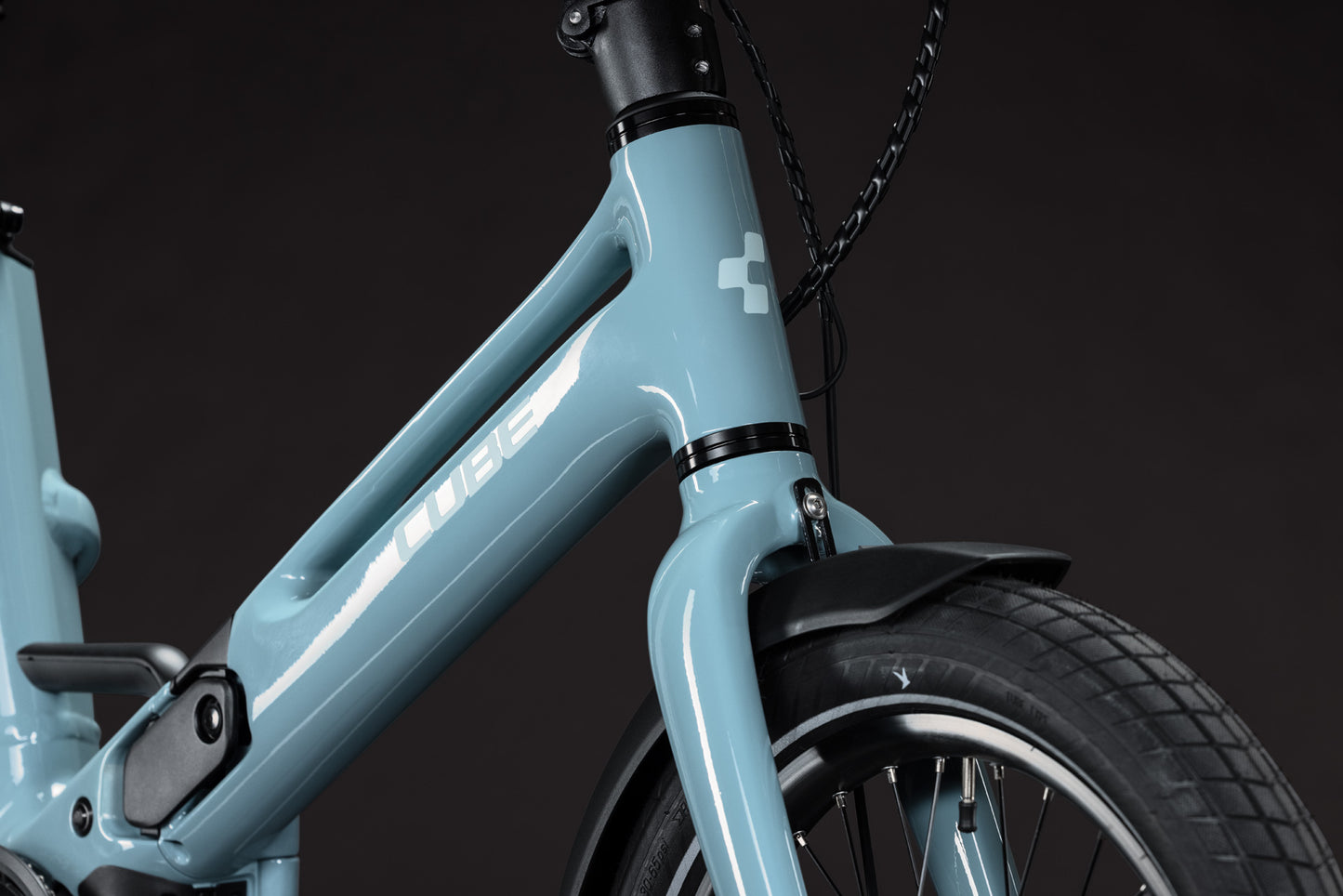 CUBE FOLD HYBRID 540 FOLDING eBIKE 2027 ARUBABLUE 'N' SKY