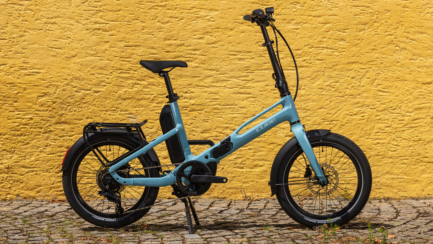 CUBE FOLD HYBRID 540 FOLDING eBIKE 2027 ARUBABLUE 'N' SKY