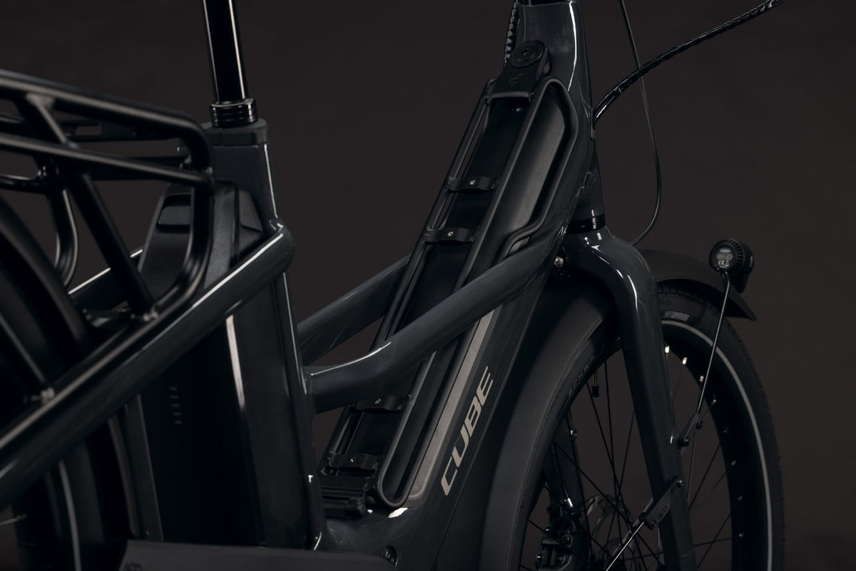 CUBE LONGTAIL HYBRID DELUXE 800 CARGO eBIKE 2027 SHADOWGREY 'N' GREY