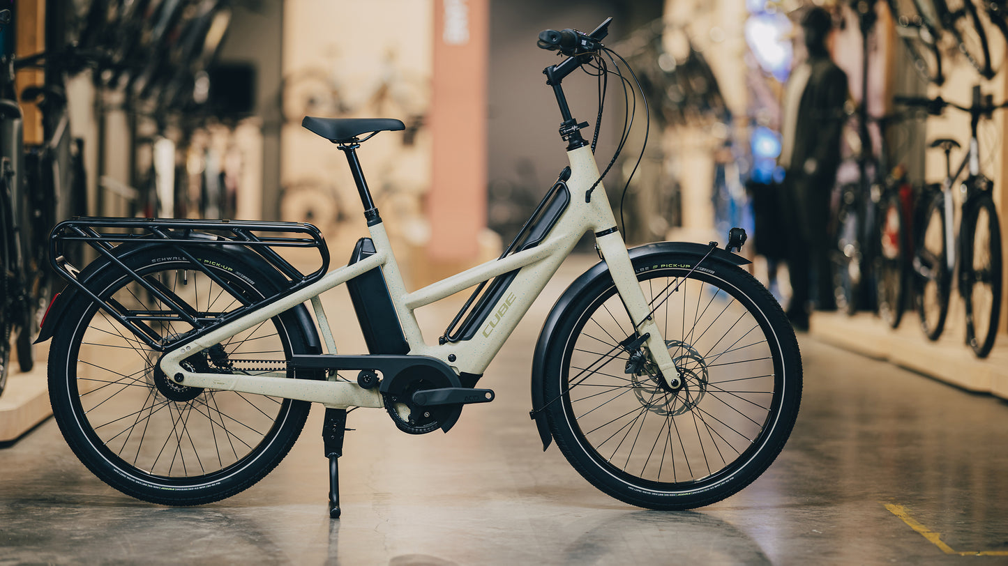 CUBE LONGTAIL HYBRID DELUXE 800 CARGO eBIKE 2027 SANDGRIT 'N' BLACK