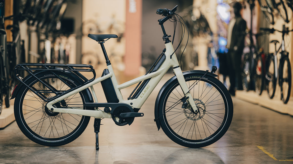 CUBE LONGTAIL HYBRID DELUXE 800 CARGO eBIKE 2027 SANDGRIT 'N' BLACK