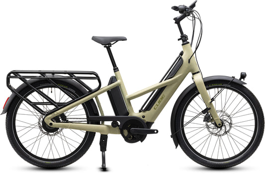 CUBE LONGTAIL HYBRID DELUXE 800 CARGO eBIKE 2027 SANDGRIT 'N' BLACK