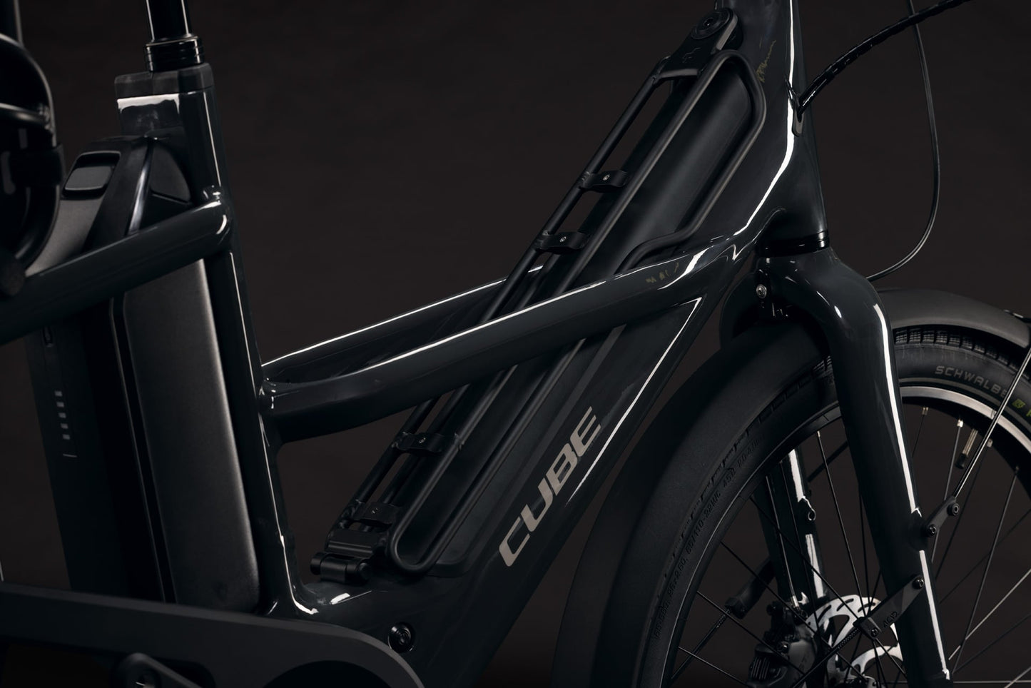 CUBE LONGTAIL HYBRID DELUXE FAMILY 800 CARGO eBIKE 2027 SHADOWGREY 'N' GREY