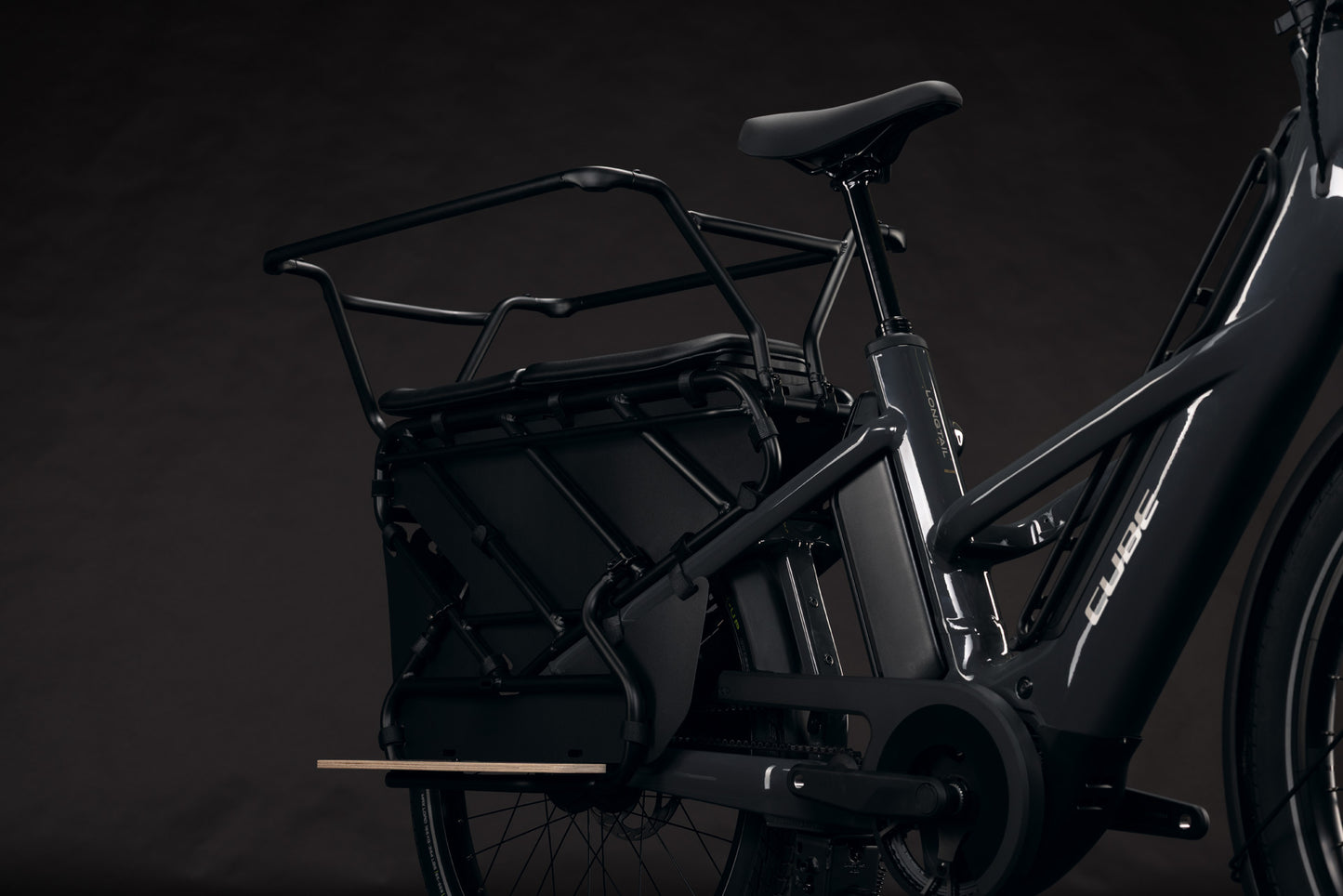 CUBE LONGTAIL HYBRID DELUXE FAMILY 800 CARGO eBIKE 2027 SHADOWGREY 'N' GREY