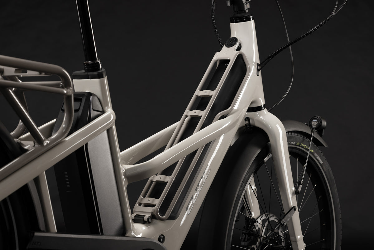 CUBE LONGTAIL HYBRID 800 CARGO eBIKE 2027 GREYBEIGE 'N' GREY