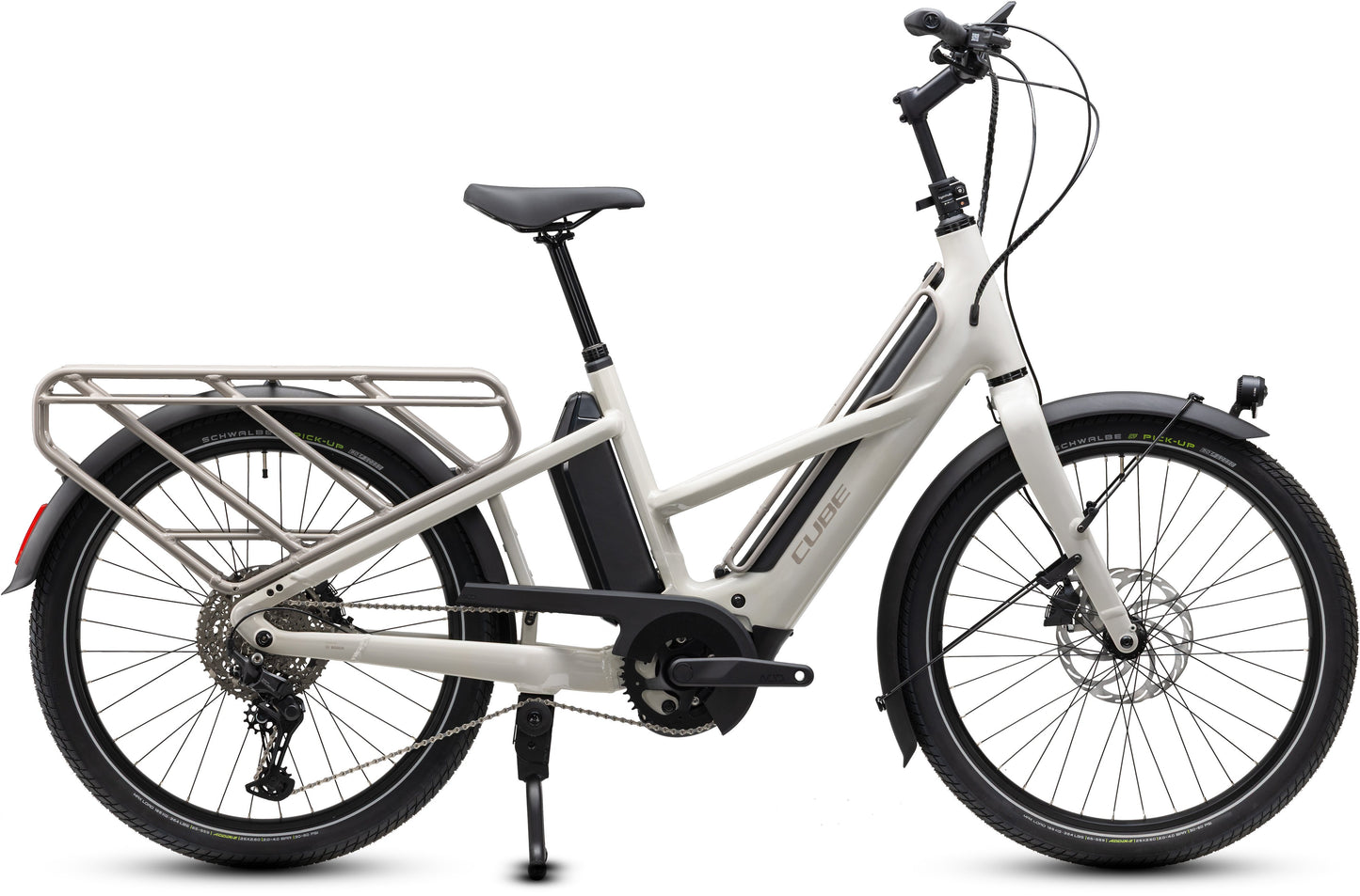 CUBE LONGTAIL HYBRID 800 CARGO eBIKE 2027 GREYBEIGE 'N' GREY