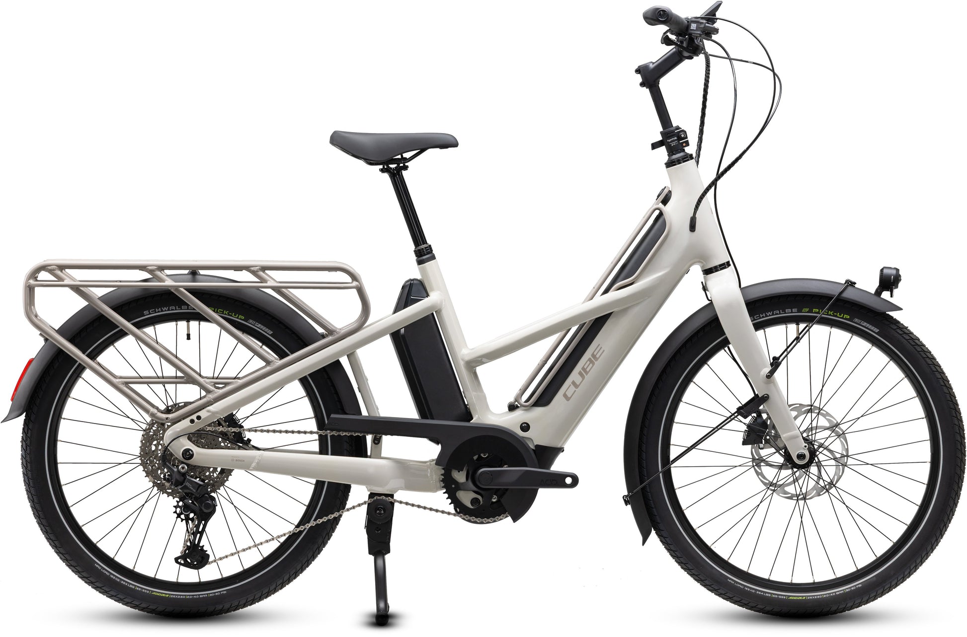CUBE LONGTAIL HYBRID 800 CARGO eBIKE 2027 GREYBEIGE 'N' GREY