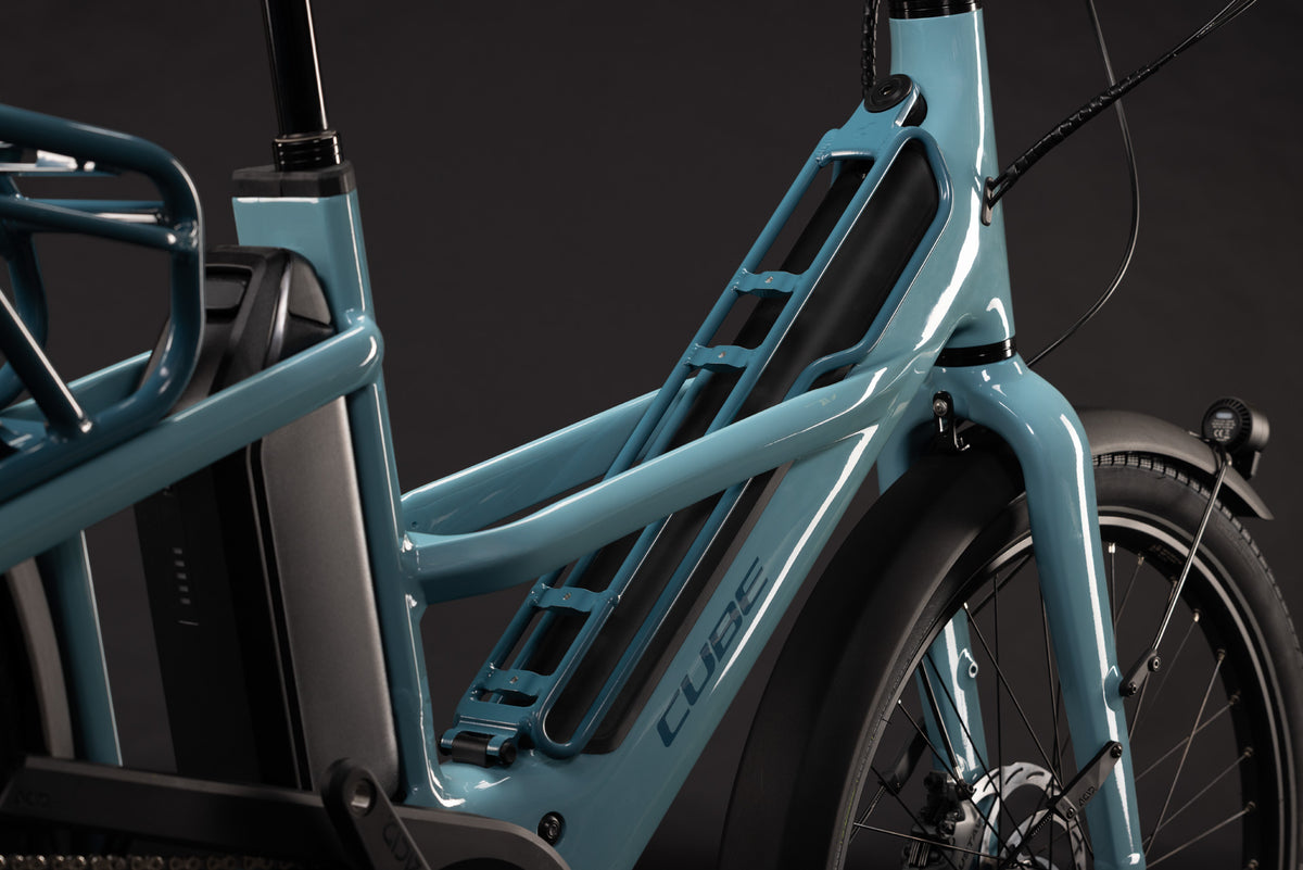 CUBE LONGTAIL HYBRID 800 CARGO eBIKE 2027 ARUBABLUE 'N' BLUE