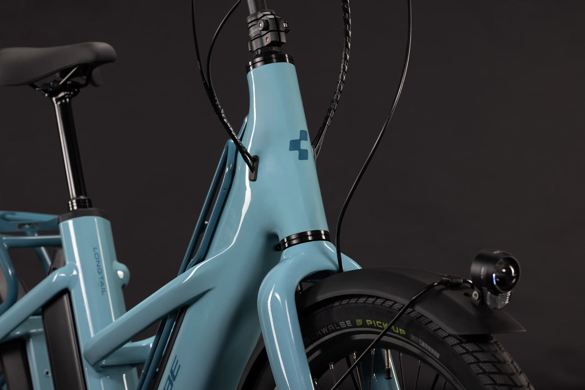 CUBE LONGTAIL HYBRID 800 CARGO eBIKE 2027 ARUBABLUE 'N' BLUE