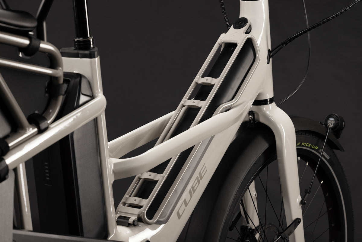 CUBE LONGTAIL HYBRID FAMILY 800 CARGO eBIKE 2027 GREYBEIGE 'N' GREY