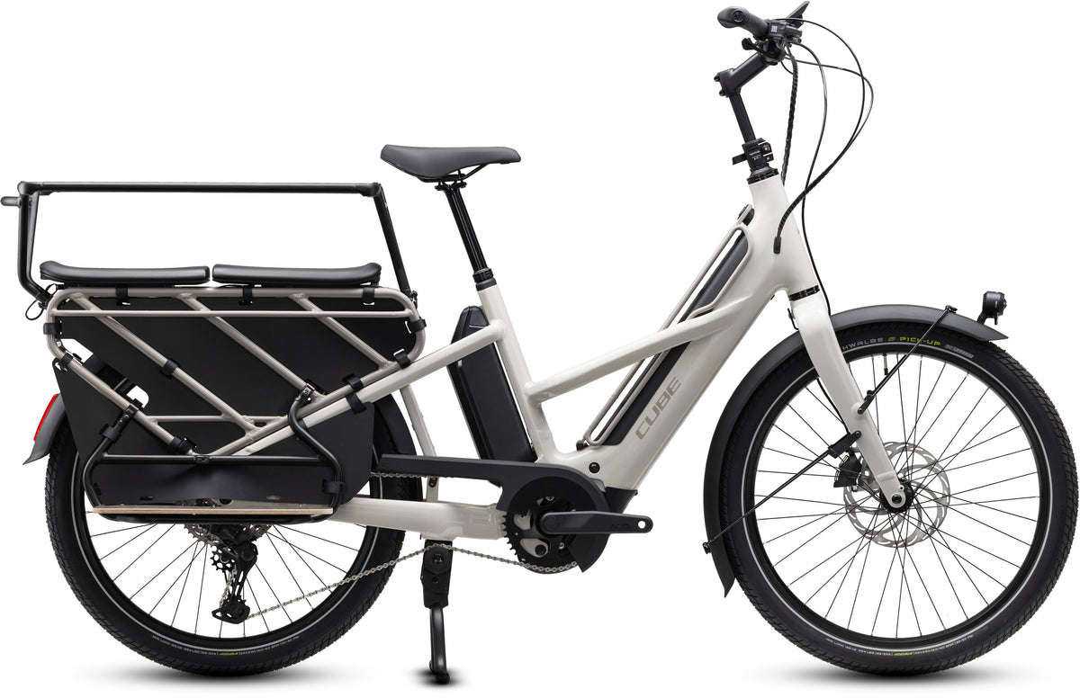 CUBE LONGTAIL HYBRID FAMILY 800 CARGO eBIKE 2027 GREYBEIGE 'N' GREY