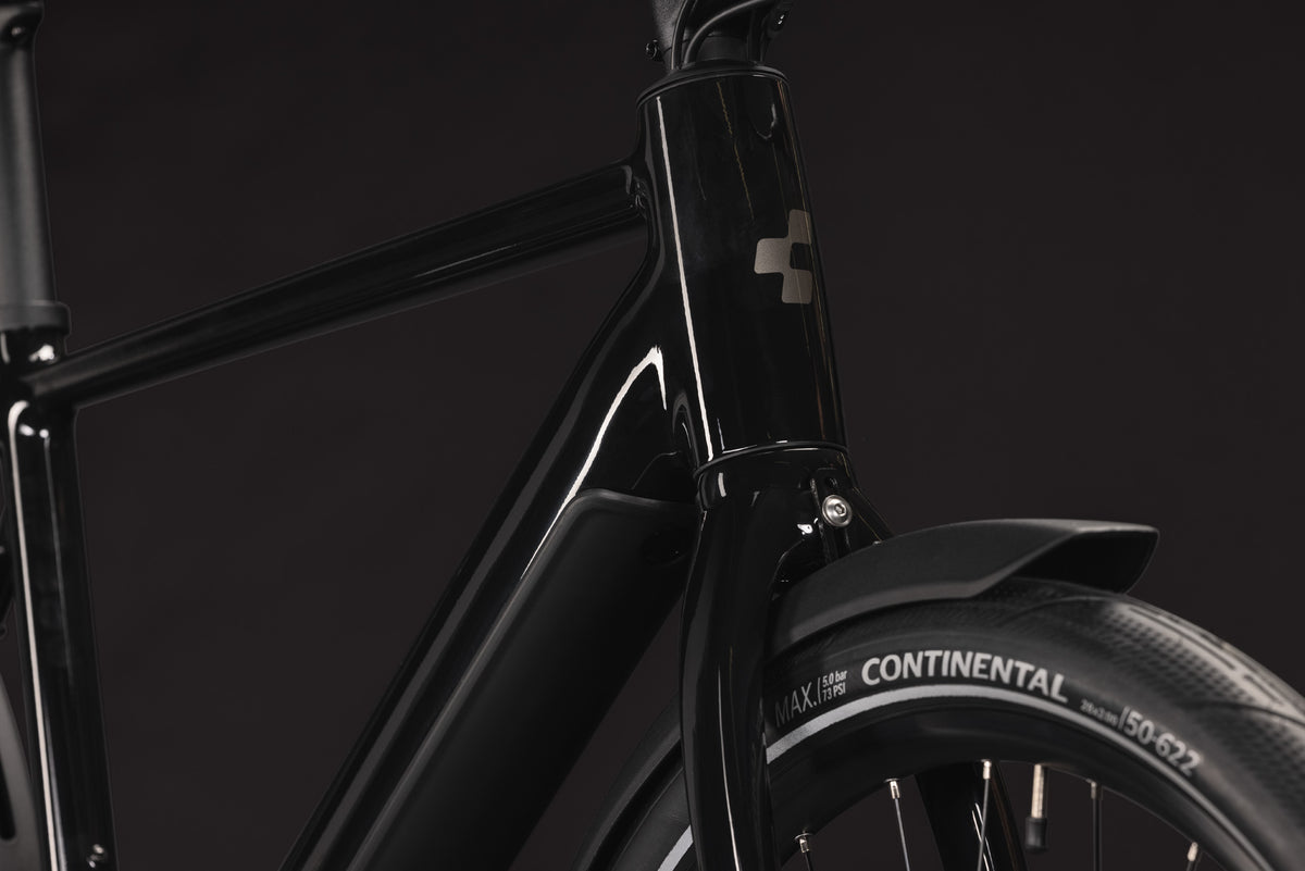 CUBE EDITOR HYBRID ONE 360 FE URBAN eBIKE 2027 BLACK 'N' IRONGREY