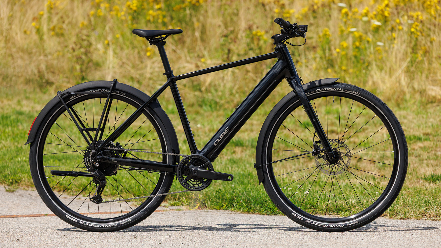 CUBE EDITOR HYBRID ONE 360 FE URBAN eBIKE 2027 BLACK 'N' IRONGREY