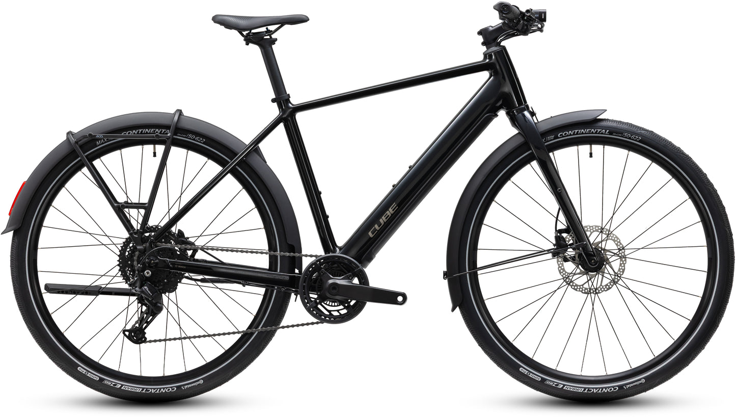 CUBE EDITOR HYBRID ONE 360 FE URBAN eBIKE 2027 BLACK 'N' IRONGREY