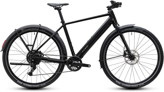 CUBE EDITOR HYBRID ONE 360 FE URBAN eBIKE 2027 BLACK 'N' IRONGREY