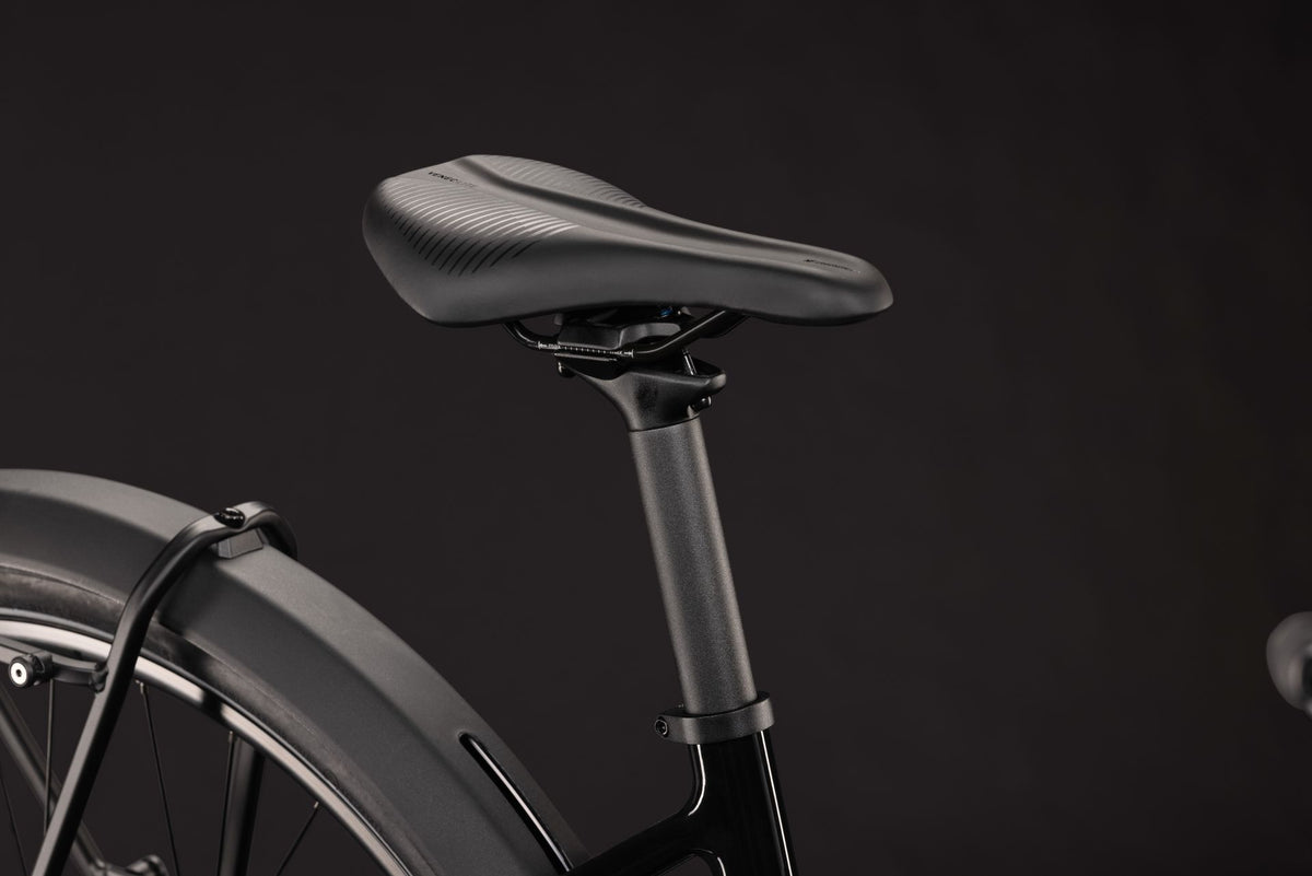 CUBE EDITOR HYBRID PRO 360 FE URBAN eBIKE 2027 BLACK 'N' IRONGREY (TRAPEZE)