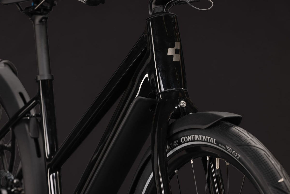 CUBE EDITOR HYBRID PRO 360 FE URBAN eBIKE 2027 BLACK 'N' IRONGREY (TRAPEZE)