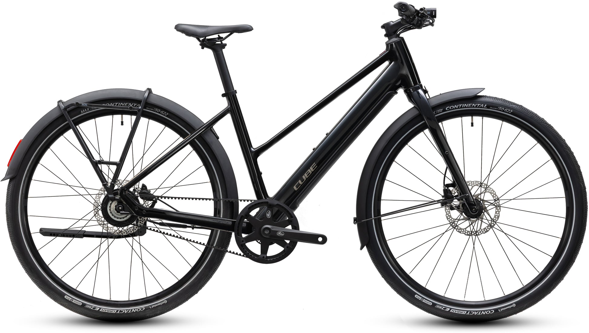 CUBE EDITOR HYBRID PRO 360 FE URBAN eBIKE 2027 BLACK 'N' IRONGREY (TRAPEZE)