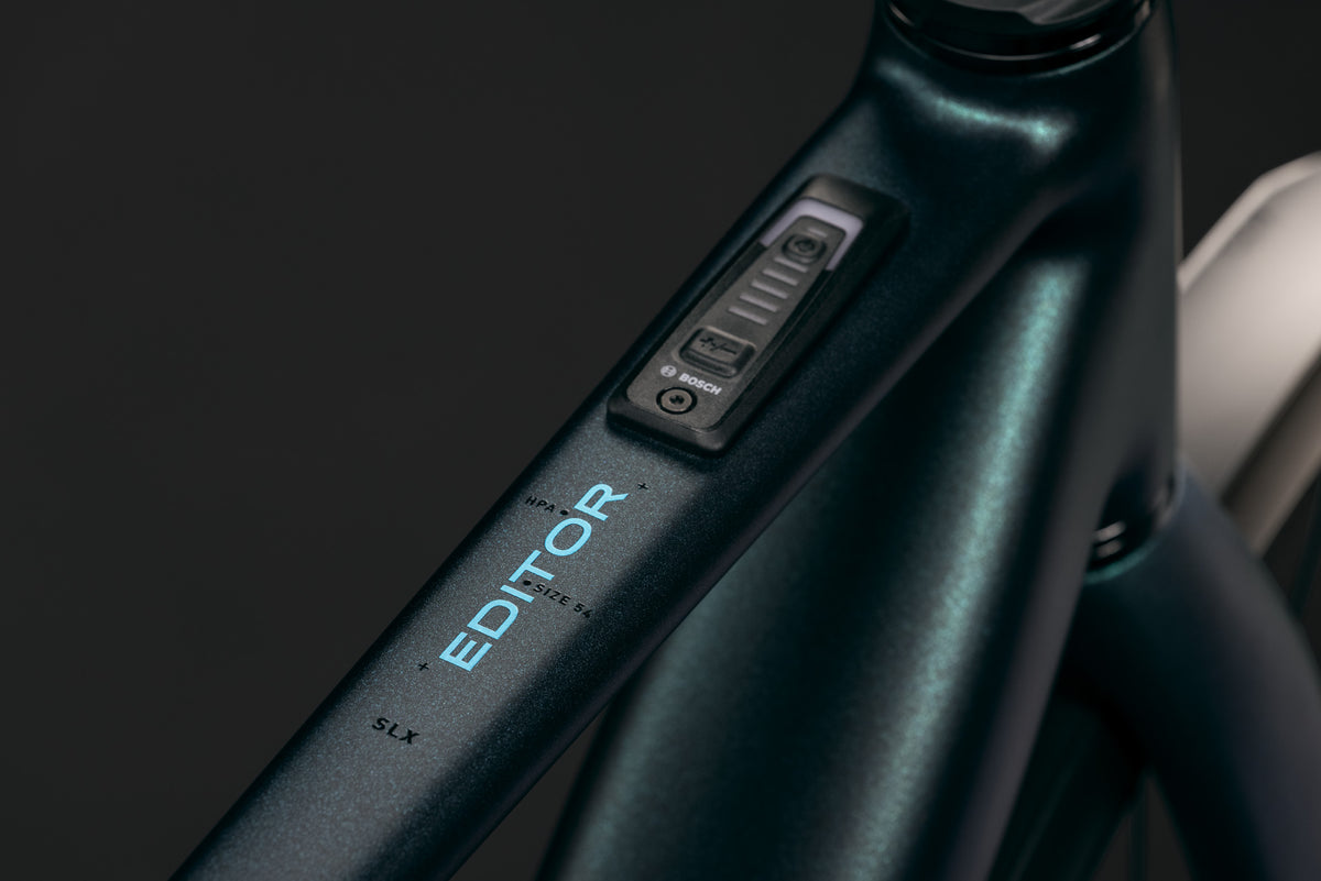 CUBE EDITOR HYBRID SLX 400X FE URBAN eBIKE 2027 GLITTERTEAL 'N' BLACK