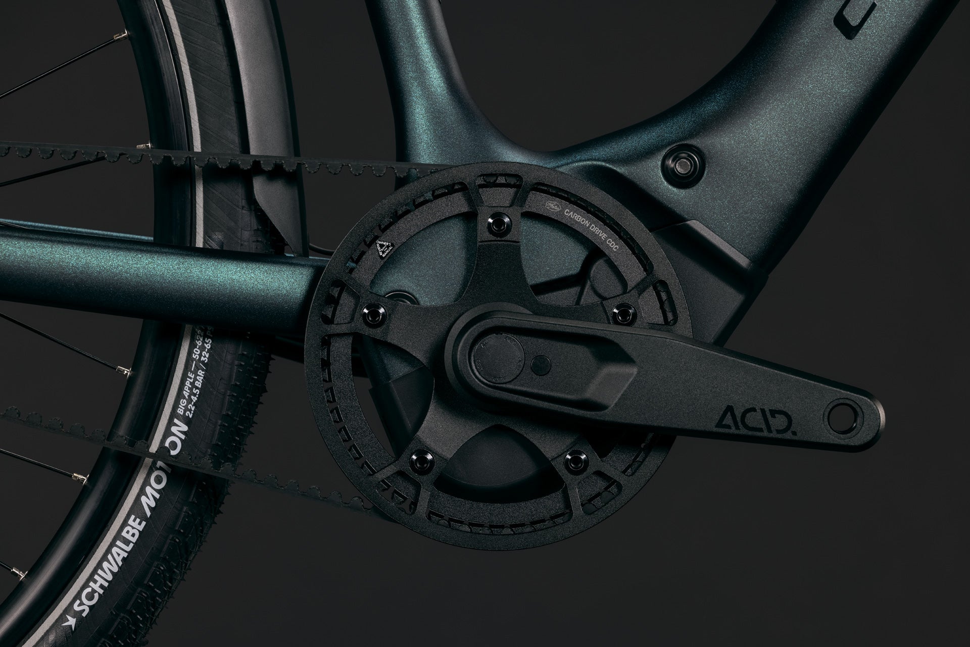 CUBE EDITOR HYBRID SLX 400X FE URBAN eBIKE 2027 GLITTERTEAL 'N' BLACK