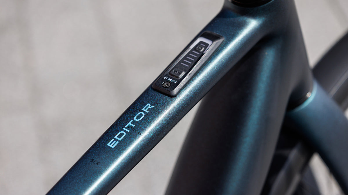 CUBE EDITOR HYBRID SLX 400X FE URBAN eBIKE 2027 GLITTERTEAL 'N' BLACK