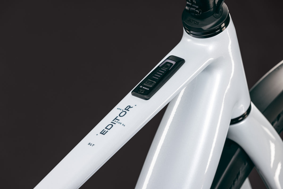 CUBE EDITOR HYBRID SLT 400X FE URBAN eBIKE 2027 GLACIER 'N' PRIZM