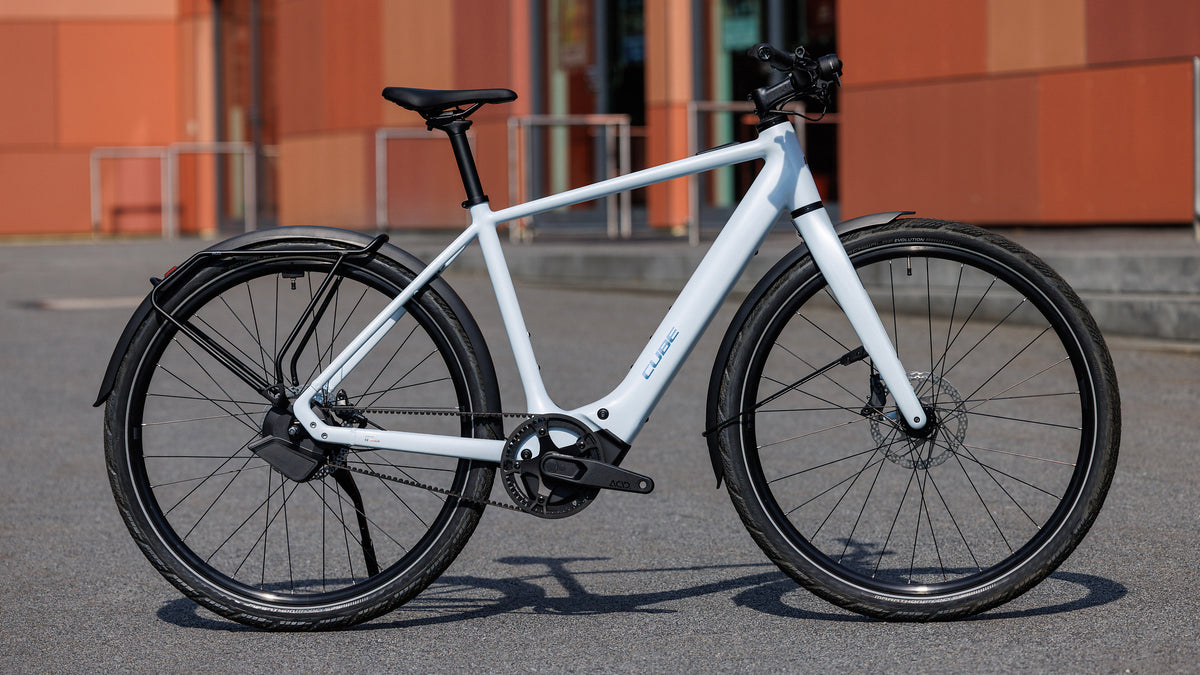 CUBE EDITOR HYBRID SLT 400X FE URBAN eBIKE 2027 GLACIER 'N' PRIZM