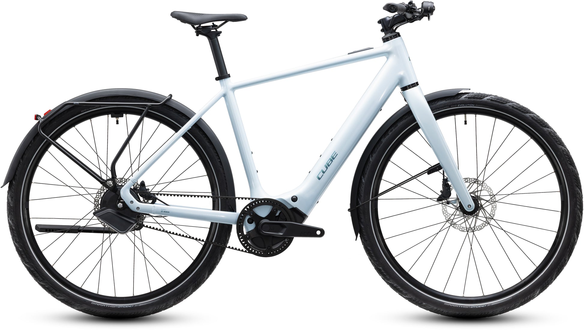 CUBE EDITOR HYBRID SLT 400X FE URBAN eBIKE 2027 GLACIER 'N' PRIZM