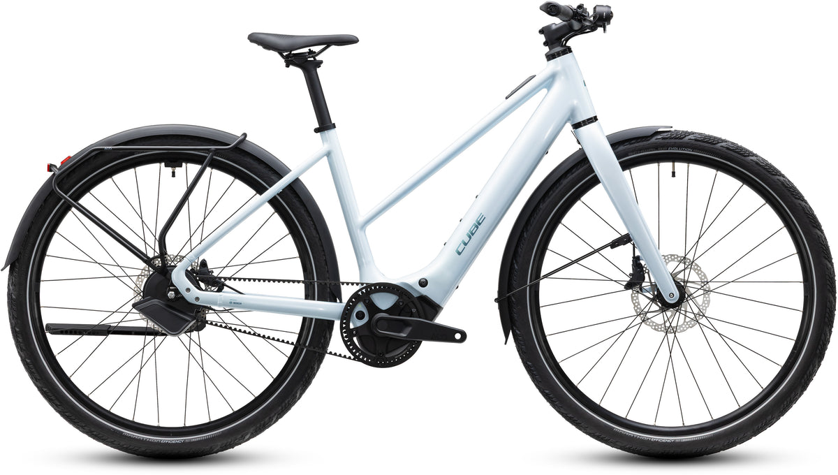 CUBE EDITOR HYBRID SLT 400X FE URBAN eBIKE 2027 GLACIER 'N' PRIZM (TRAPEZE)