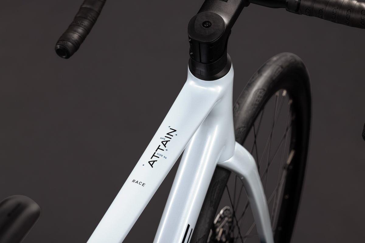 CUBE ATTAIN RACE ROAD BIKE 2027 GLACIER 'N' BLACK