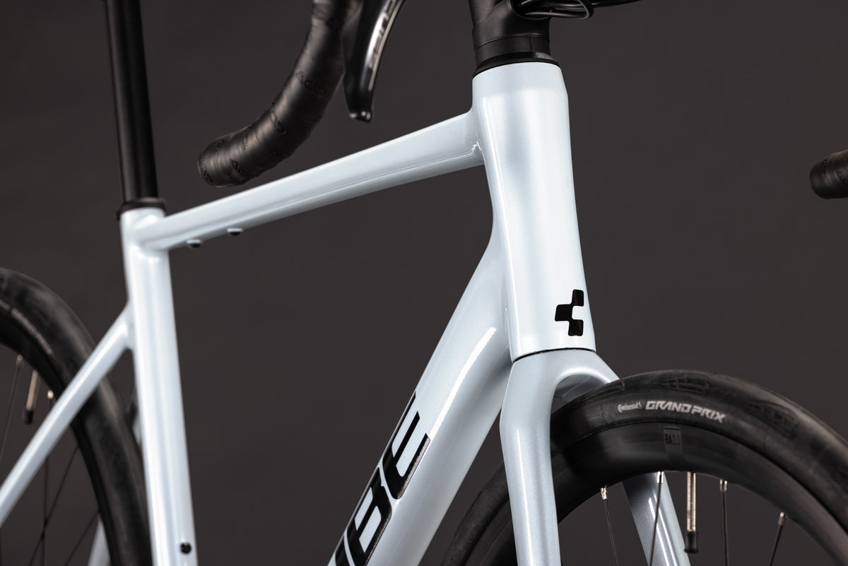 CUBE ATTAIN RACE ROAD BIKE 2027 GLACIER 'N' BLACK