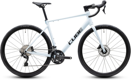 CUBE ATTAIN RACE ROAD BIKE 2027 GLACIER 'N' BLACK