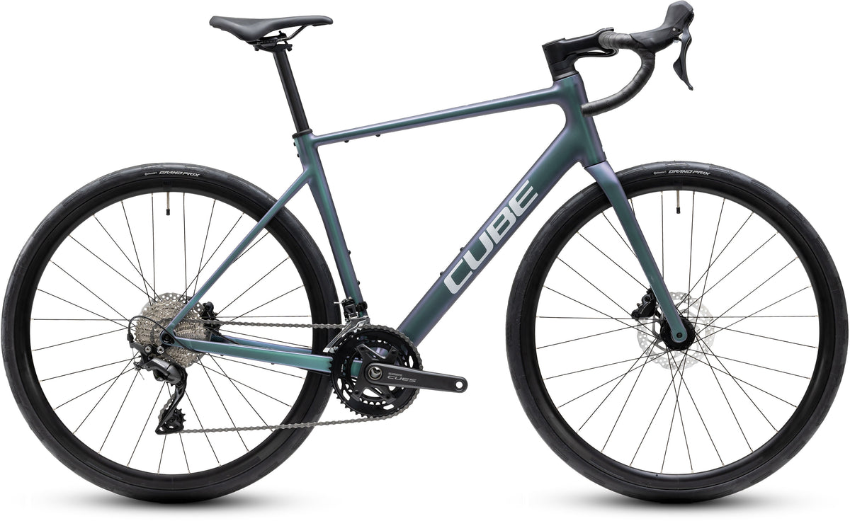 CUBE ATTAIN RACE ROAD BIKE 2027 SMARAGDGREY 'N' WHITE