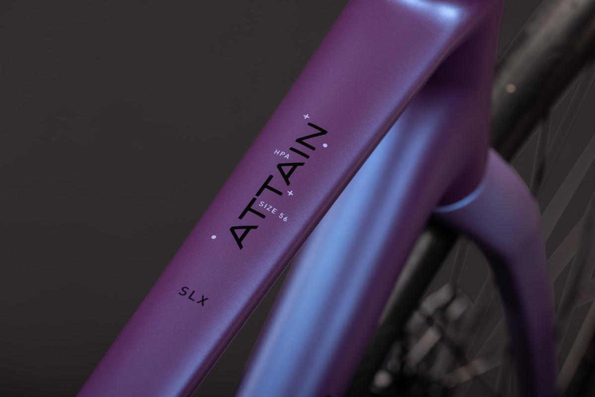 CUBE ATTAIN SLX ROAD BIKE 2027 BLUEIRIS 'N' BLACK
