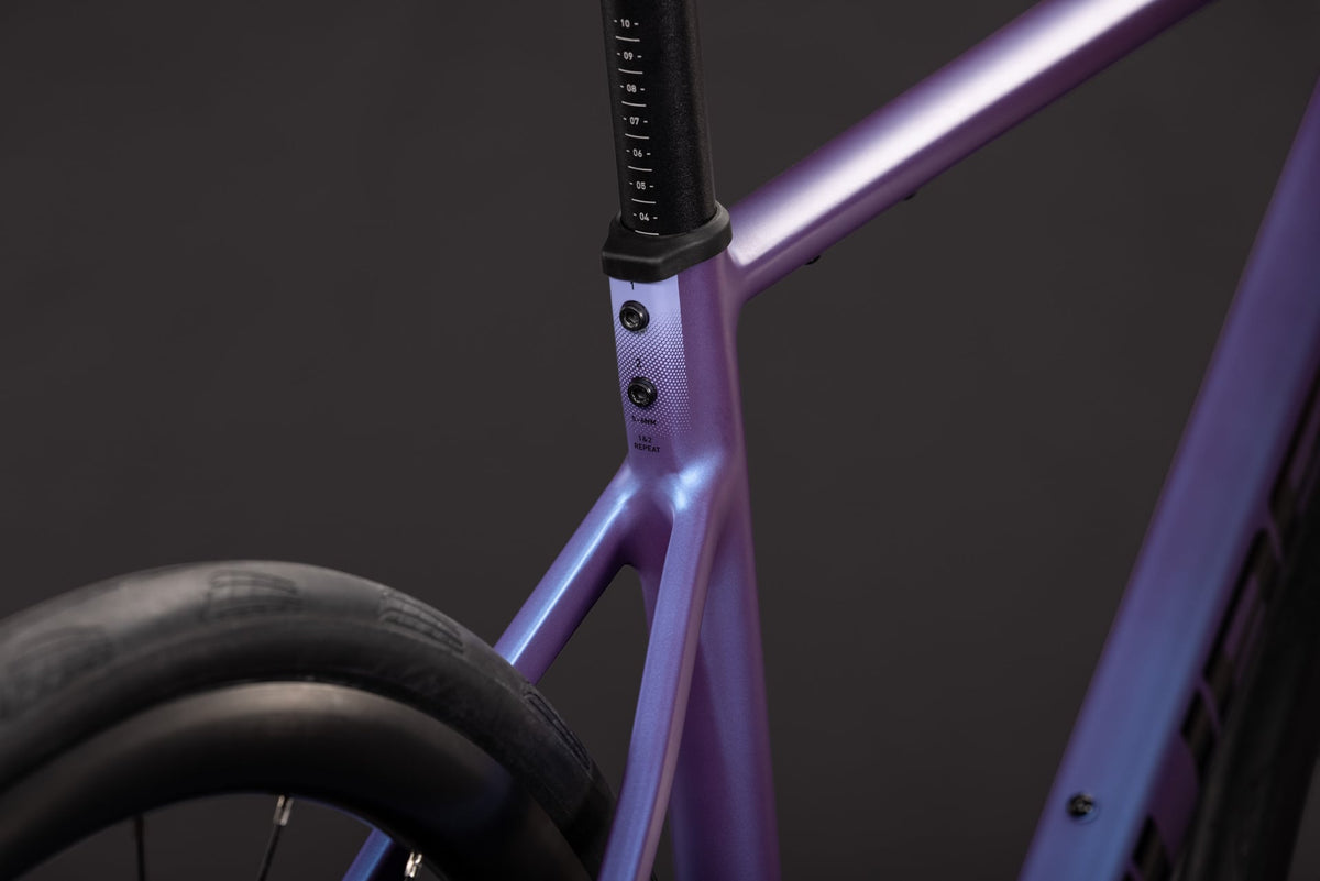 CUBE ATTAIN SLX ROAD BIKE 2027 BLUEIRIS 'N' BLACK