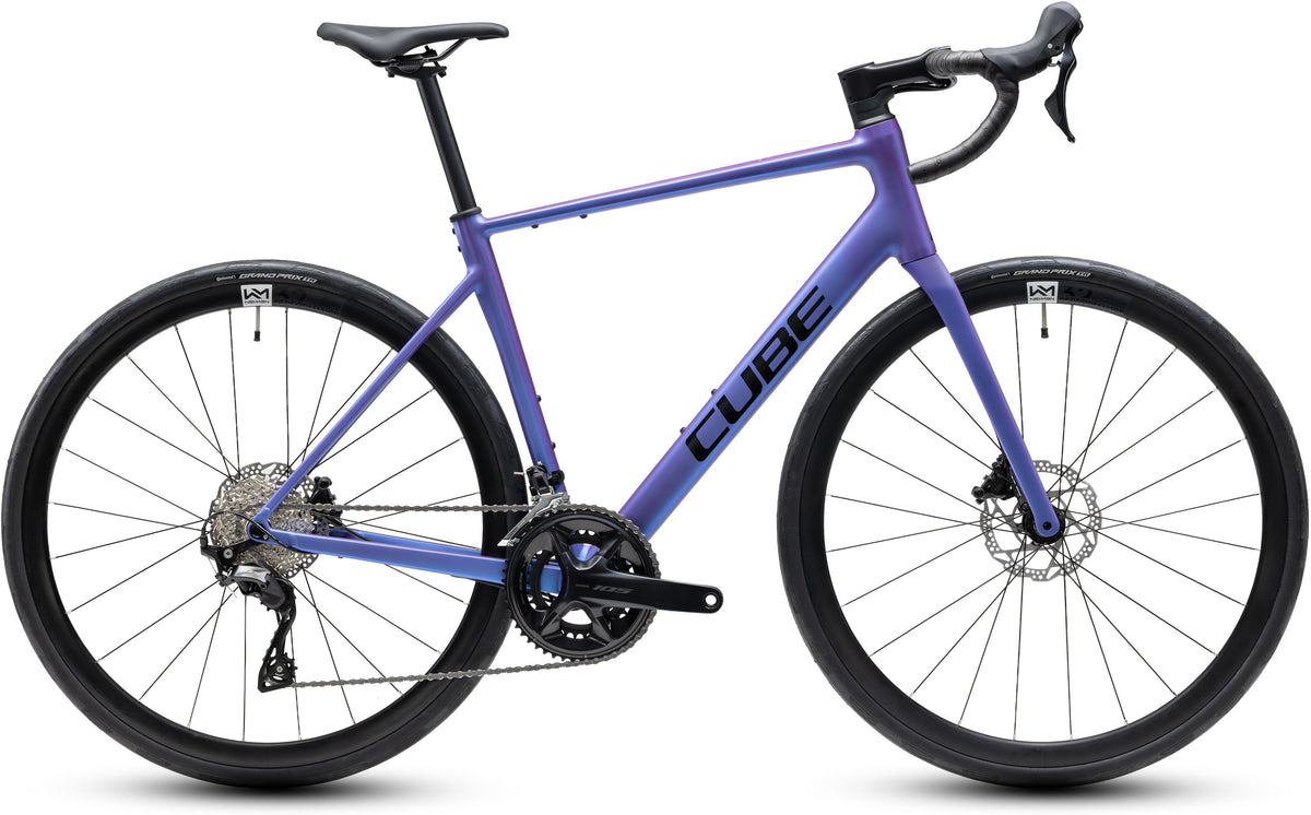 CUBE ATTAIN SLX ROAD BIKE 2027 BLUEIRIS 'N' BLACK