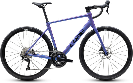 CUBE ATTAIN SLX ROAD BIKE 2027 BLUEIRIS 'N' BLACK