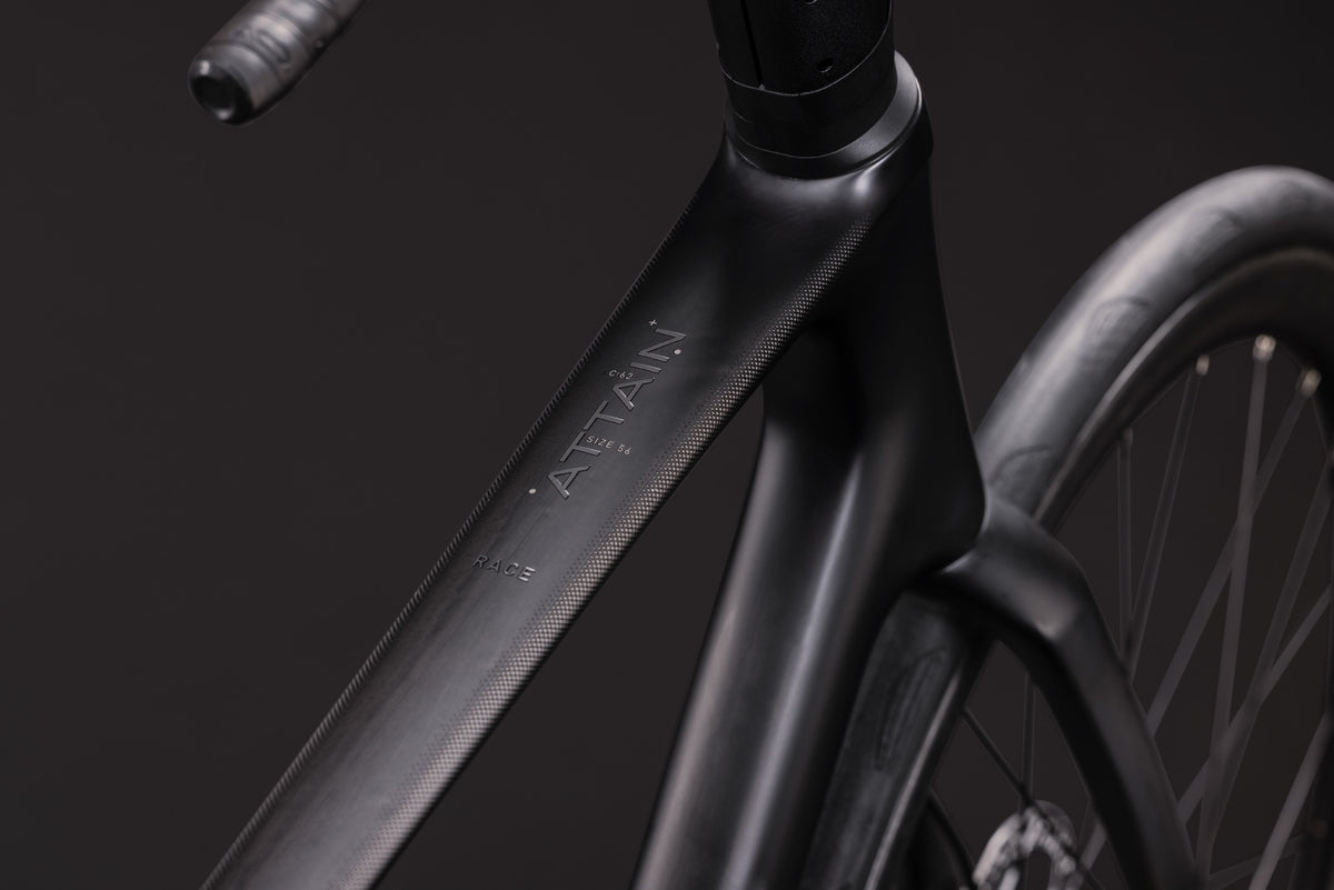 CUBE ATTAIN C:62 RACE ROAD BIKE 2027 CARBON 'N' COALCHROME