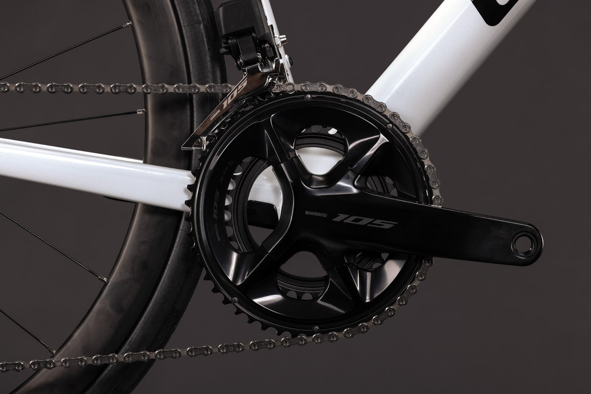 CUBE ATTAIN C:62 SLX ROAD BIKE 2027 METALLICWHITE 'N' BLACK
